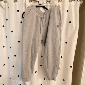 FILA Women’s Gray Joggers Size Large